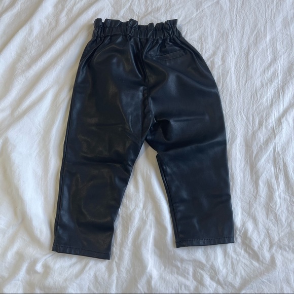 Toddler Faux Leather Pant - Picture 2 of 2